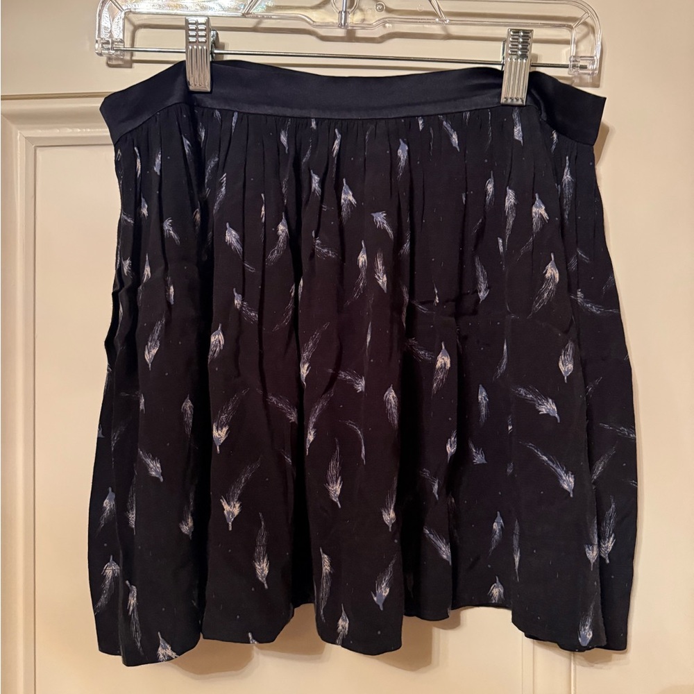 Rebecca Taylor Feather Circle skirt